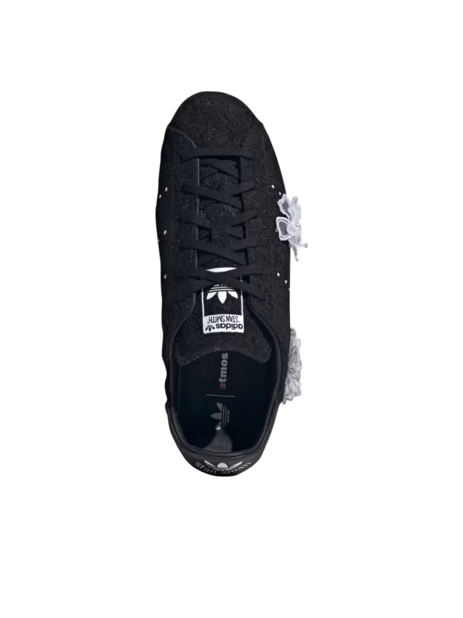Кроссовки (WMNS) adidas x atmos pink Stan Smith Lo Pro 'Core Black' — изображение 4 из 6, черный