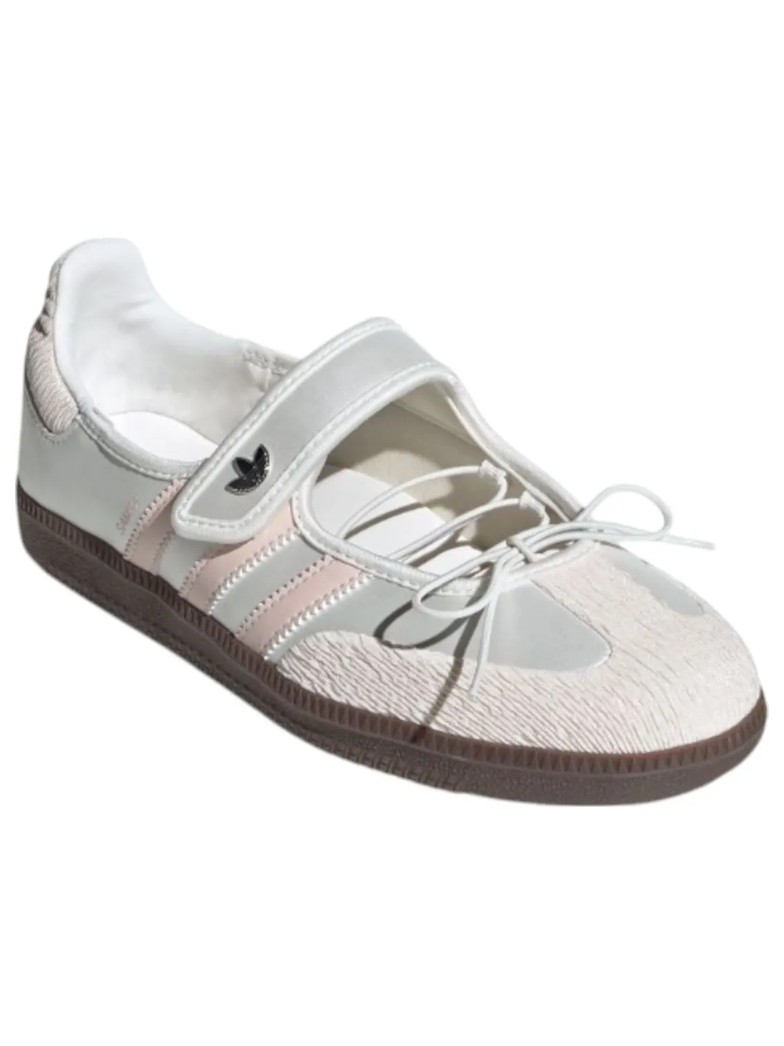 (WMNS) Adidas Samba Jane 'Cloud White Pink' — изображение 2 из 5, белый/розовый