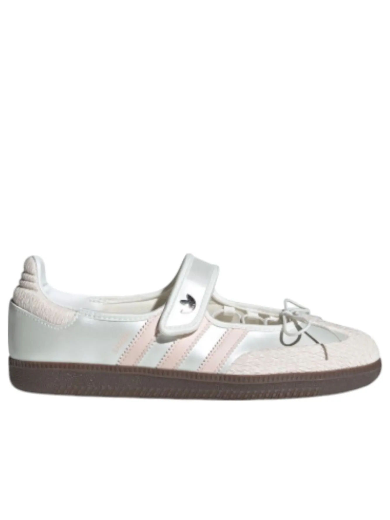 (WMNS) Adidas Samba Jane 'Cloud White Pink' — изображение 4 из 5, белый/розовый