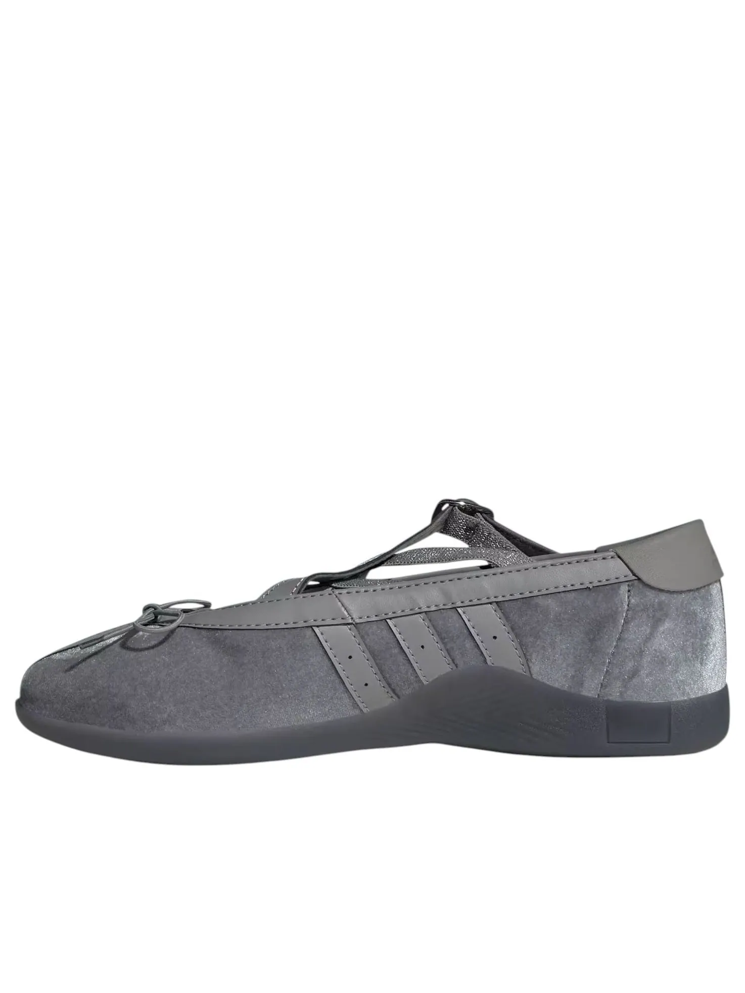 Кроссовки (WMNS) adidas Taekwondo Mei Ballet 'Grey Velour' — изображение 1 из 7, серый