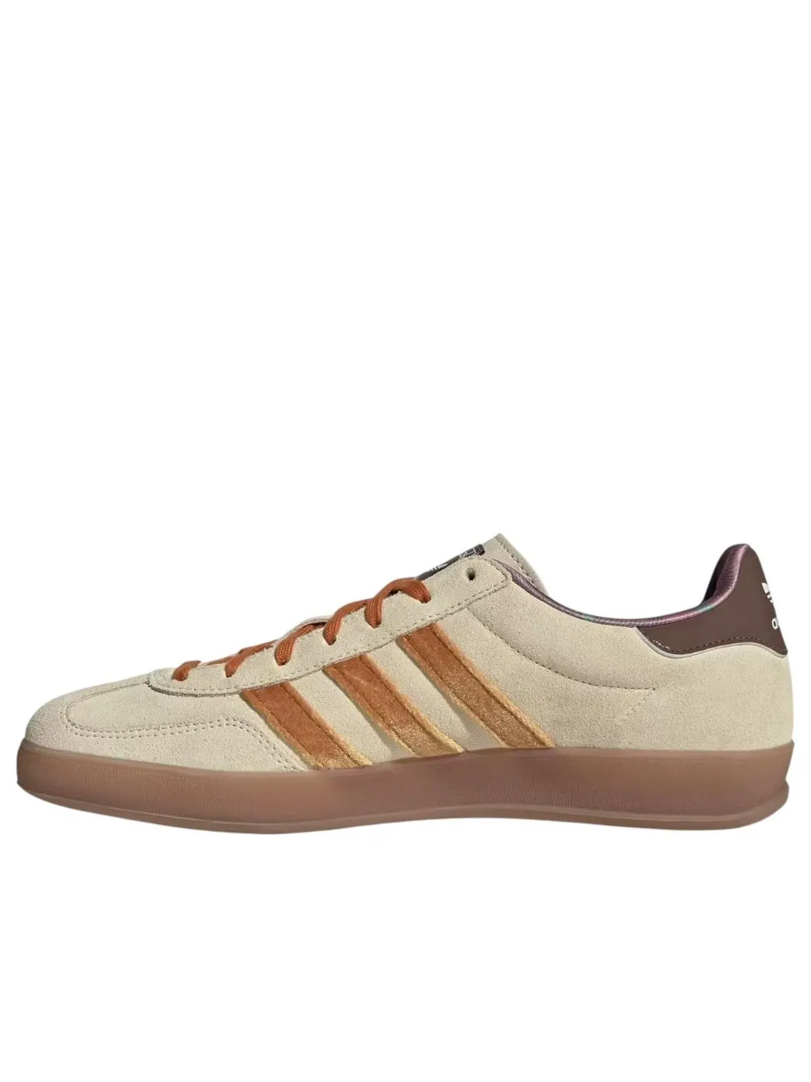 Кроссовки adidas Gazelle Indoor 'Warm Vanilla Rustic Orange Clay' — изображение 1 из 6, бежевый