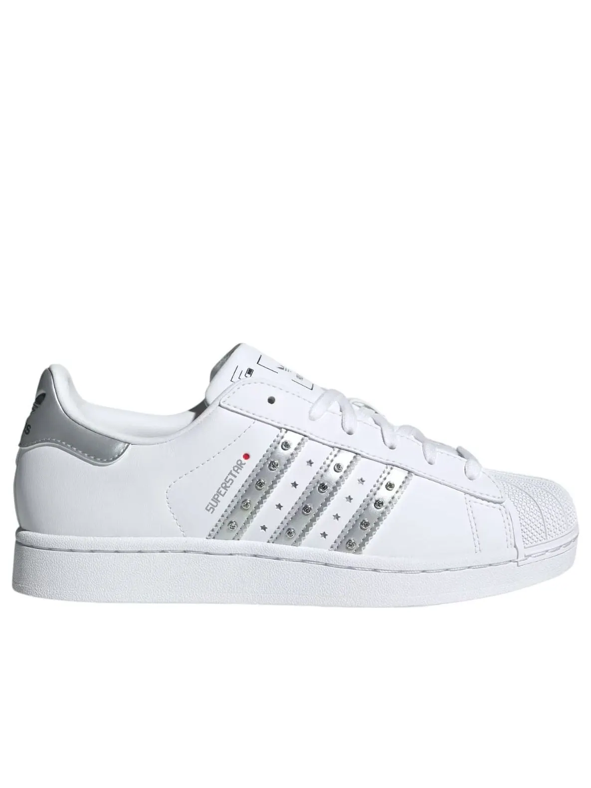 (WMNS) Adidas Superstar II 'White Metallic Silver' — изображение 2 из 6