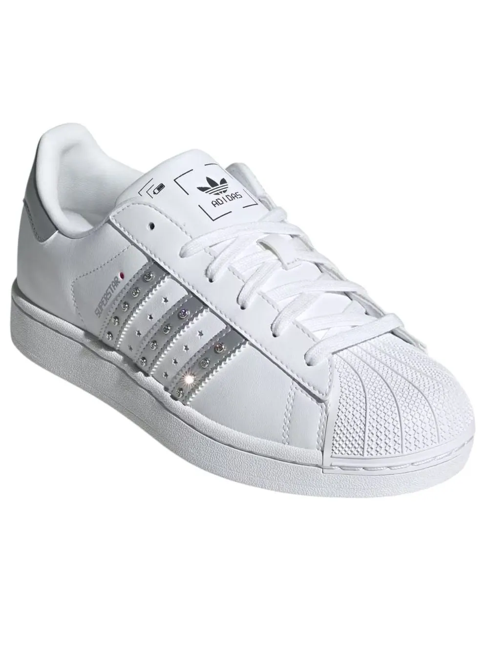 (WMNS) Adidas Superstar II 'White Metallic Silver' — изображение 5 из 6