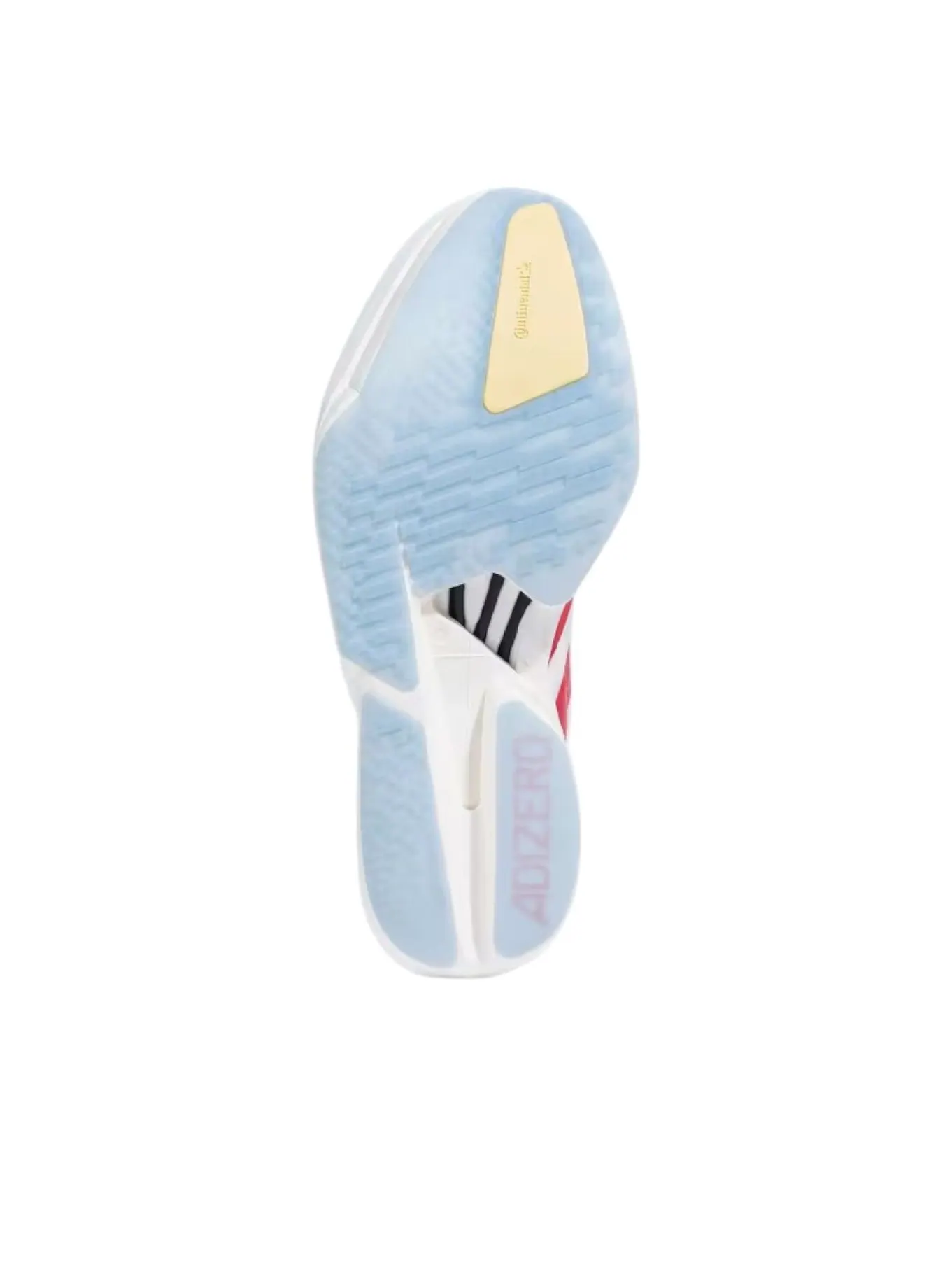Adidas Adizero Adios Pro 4 'Off White Lucid Red' — изображение 4 из 6, белый/красный/прозрачный