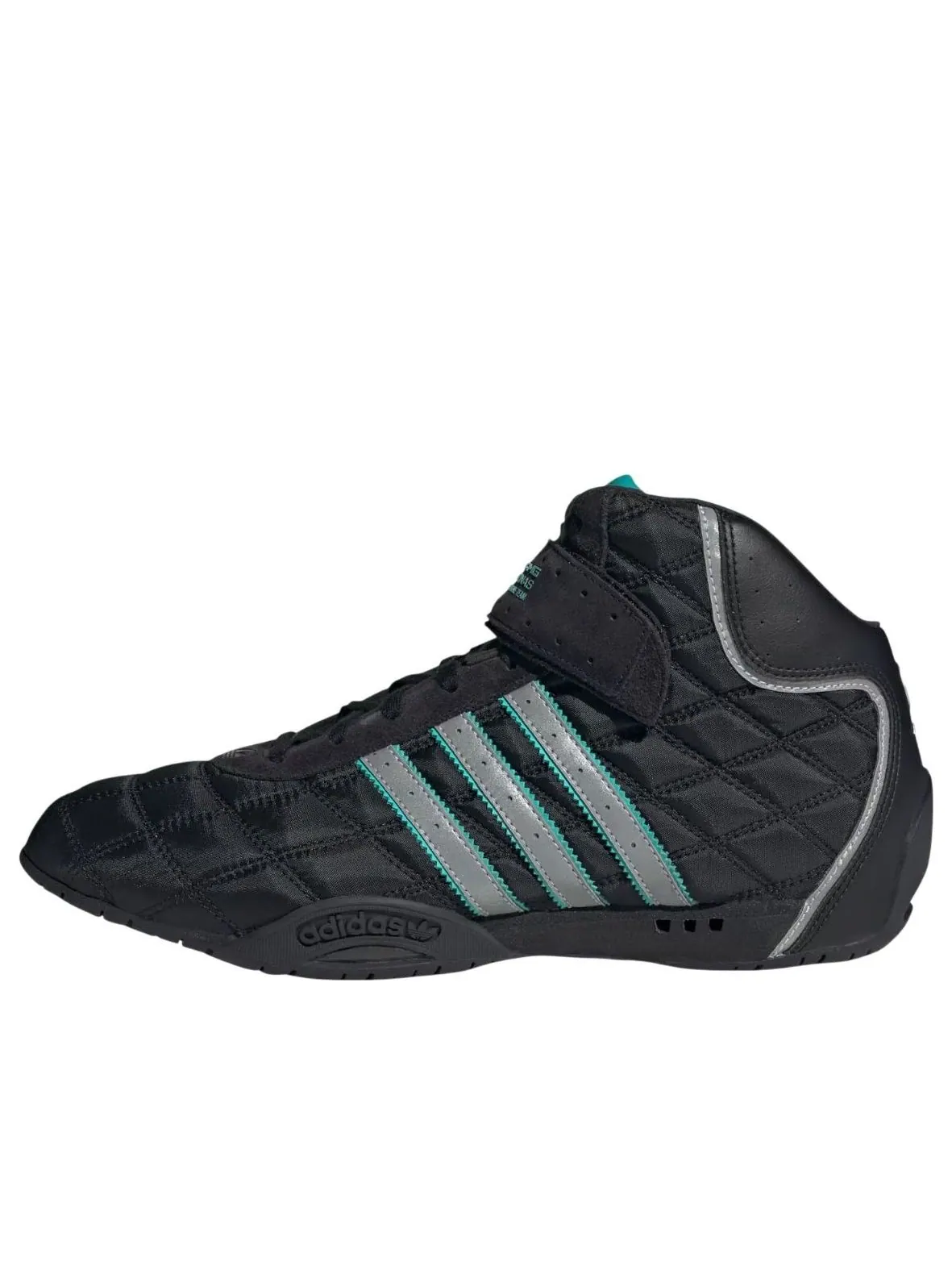 Adidas Adiracer Hi Mercedes AMG Petronas F1 Team 'Black Silver Metallic' — изображение 1 из 6