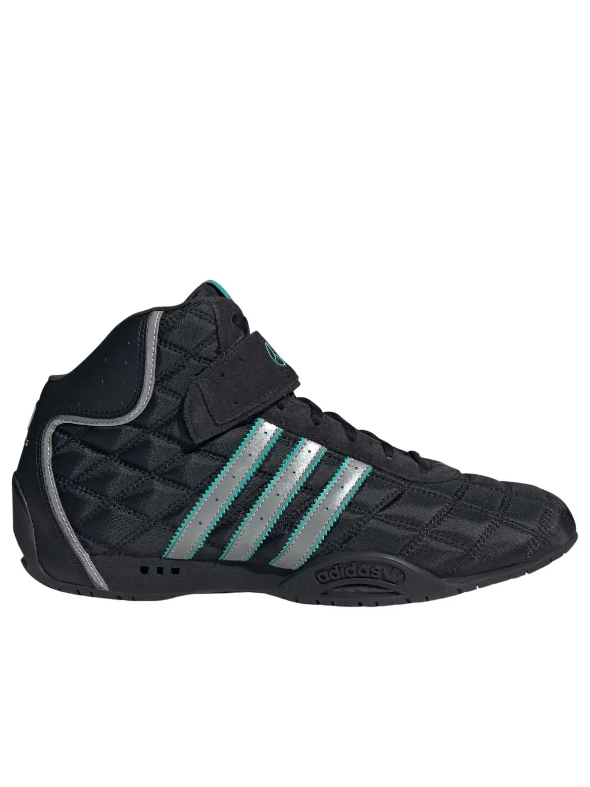Adidas Adiracer Hi Mercedes AMG Petronas F1 Team 'Black Silver Metallic' — изображение 2 из 6