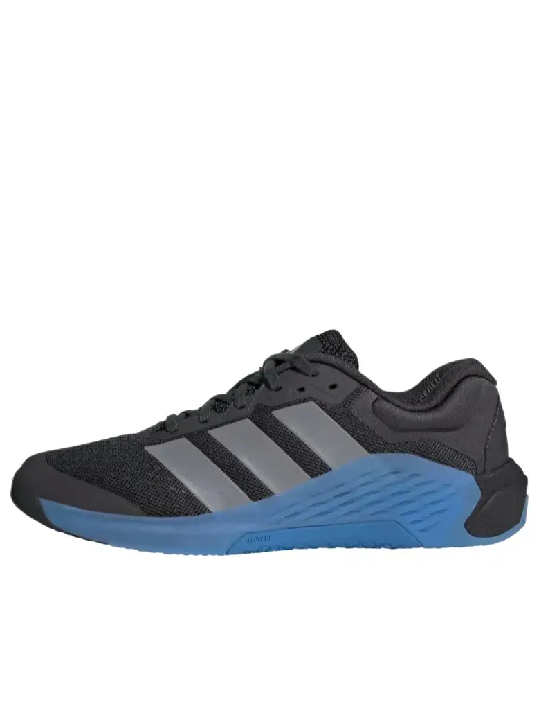 Кроссовки Adidas Dropset 4 'Carbon Grey Ray Blue' JR4681 — изображение 1 из 5, серый
