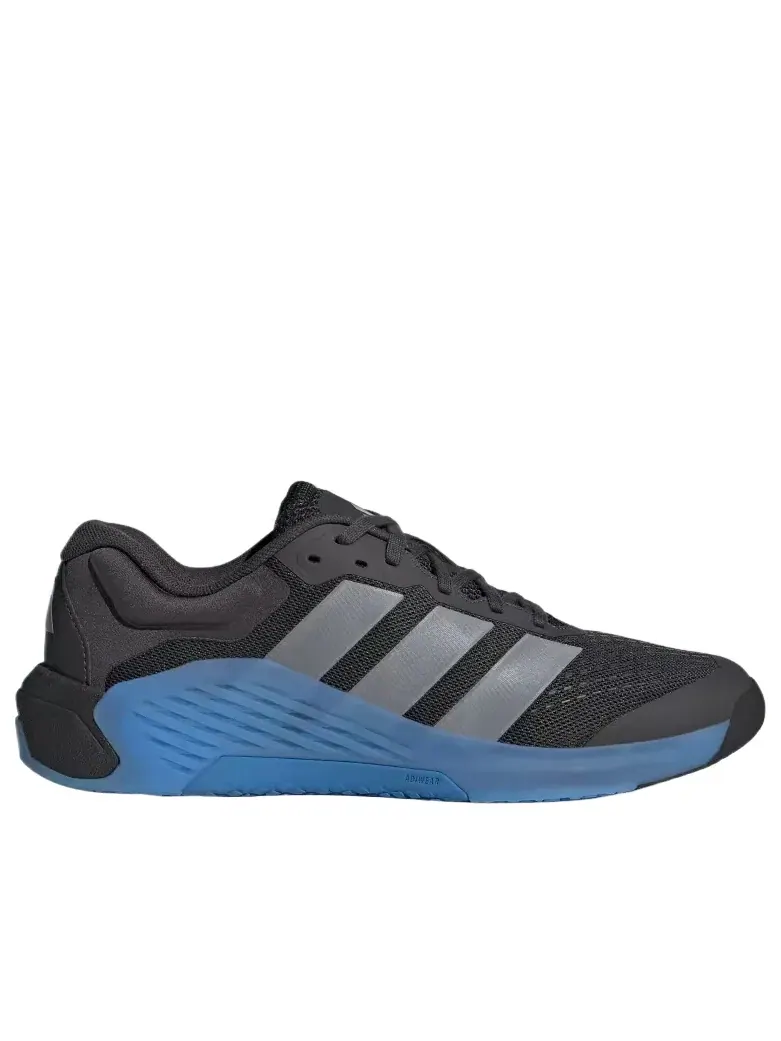 Кроссовки Adidas Dropset 4 'Carbon Grey Ray Blue' JR4681 — изображение 2 из 5, серый