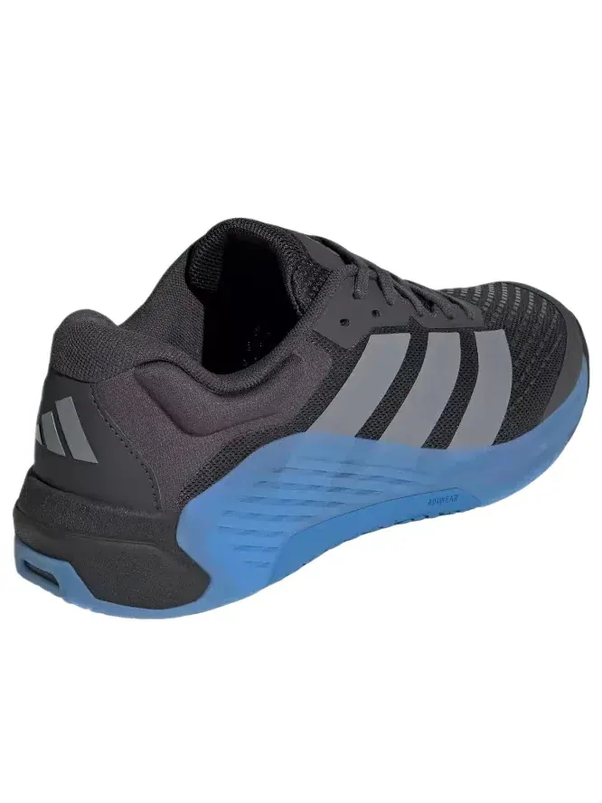 Кроссовки Adidas Dropset 4 'Carbon Grey Ray Blue' JR4681 — изображение 3 из 5, серый