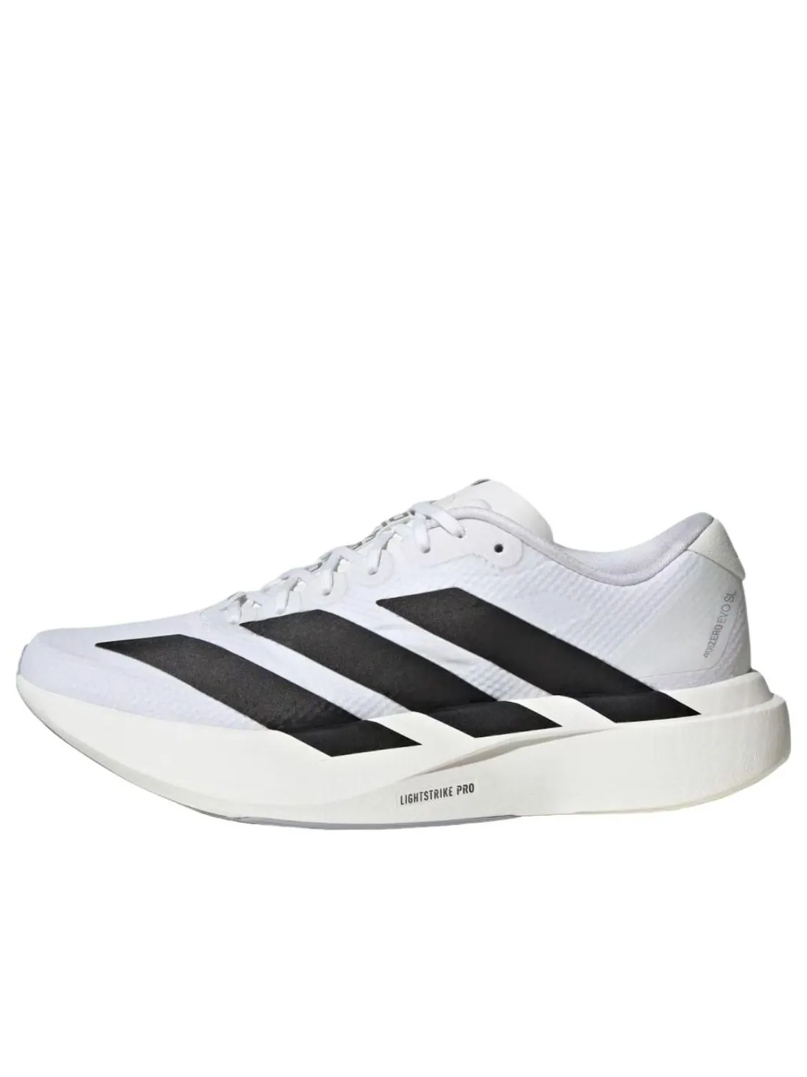 (WMNS) Adidas Adizero Evo SL Woven 'White Black Dash Grey' — изображение 1 из 5, белый/черный/серый