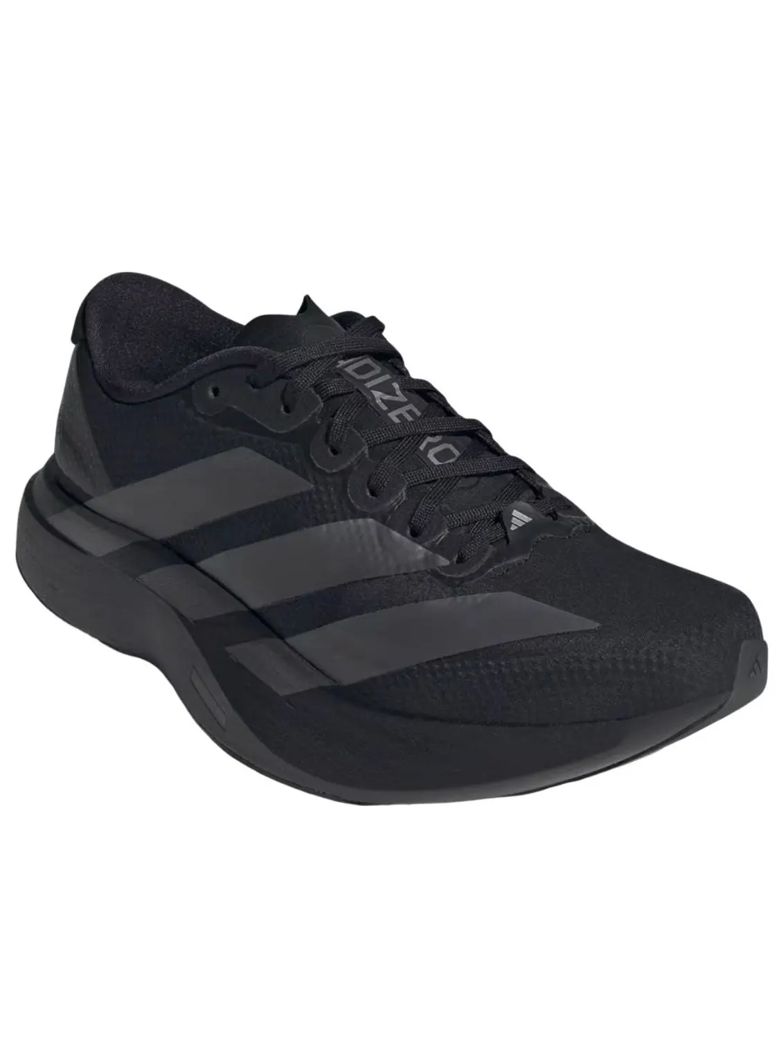 (WMNS) Adidas Adizero Evo SL Woven 'Black Iron Metallic' — изображение 4 из 5, черный/металлик/черный