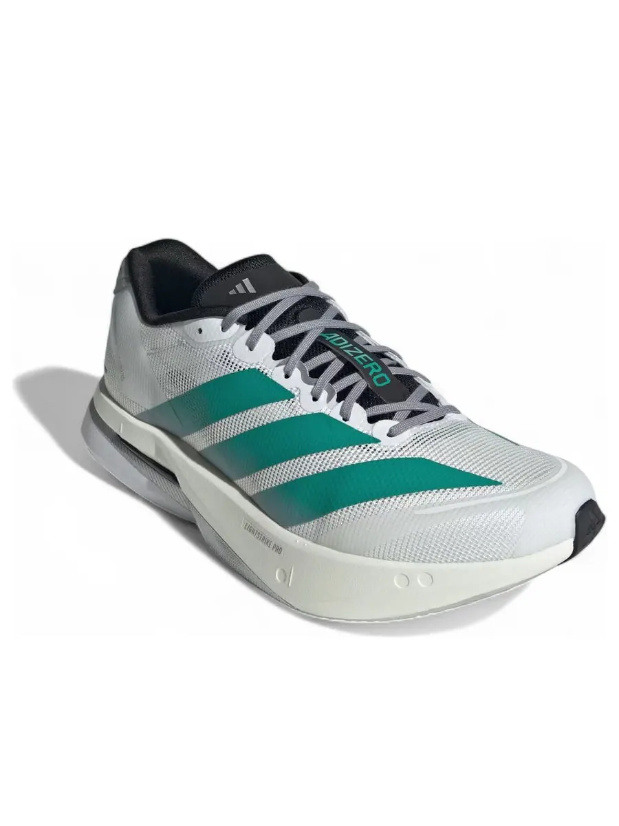 Кроссовки adidas adizero Boston 13 EQT 'Cloud White Pure Teal Grey' — изображение 3 из 6, белый