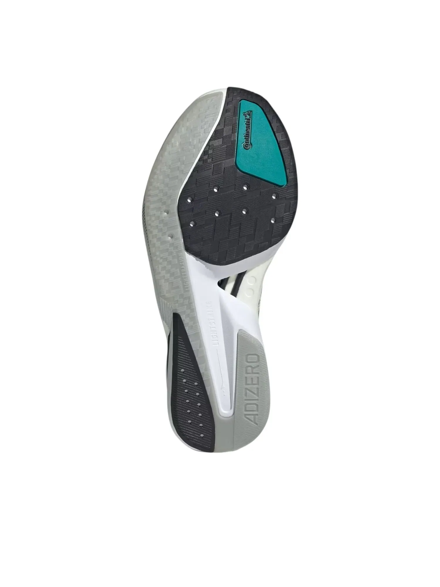 Кроссовки (WMNS) adidas AdiZero Boston 13 'White Pure Teal' — изображение 3 из 5, белый