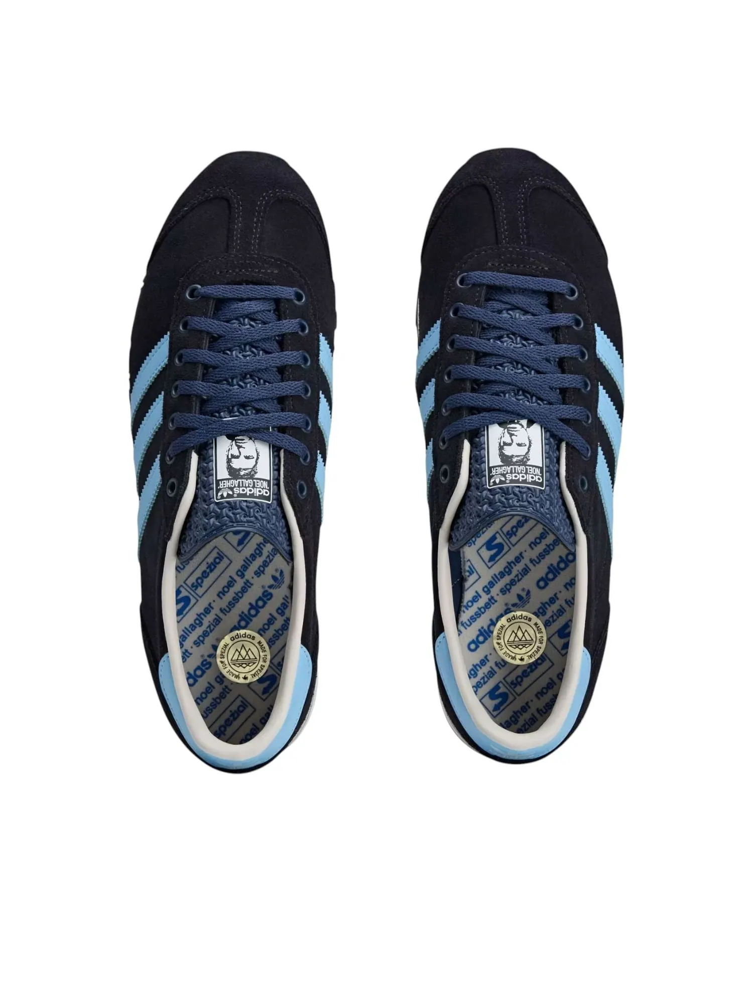 Кроссовки adidas x Oasis Marathon SPZL 'Noel Gallagher' — изображение 3 из 7, темно-синий