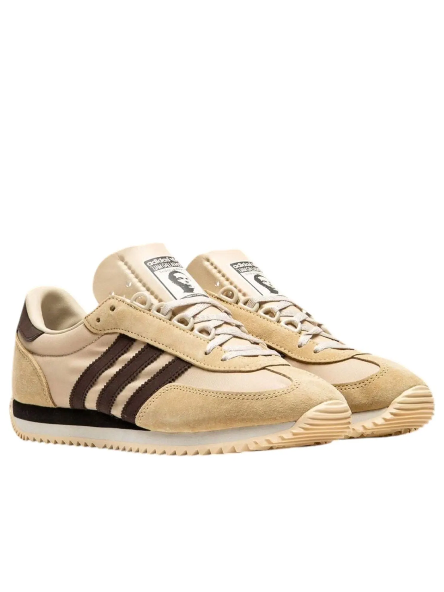 Adidas x Oasis Achille SZPL 'Liam Gallagher' — изображение 2 из 4, хаки/бежевый/белый