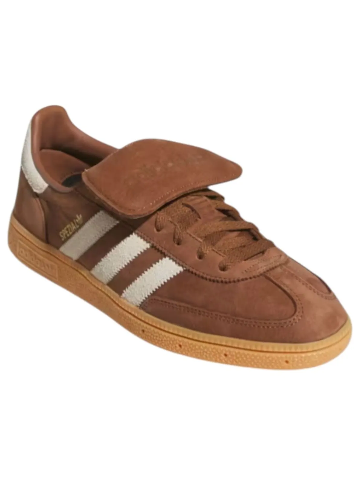Кроссовки adidas Handball Spezial Long Tongue 'Preloved Brown' — изображение 2 из 5, коричневый