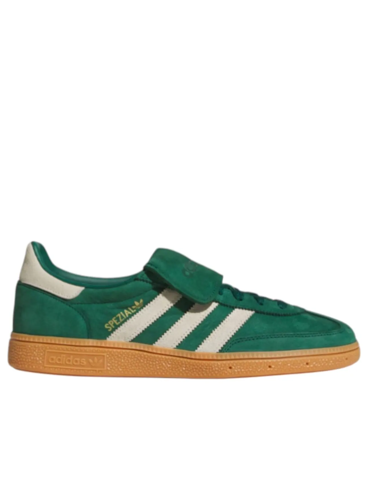 Adidas Handball Spezial Long Tongue 'Core Green' — изображение 5 из 5, зеленый/белый