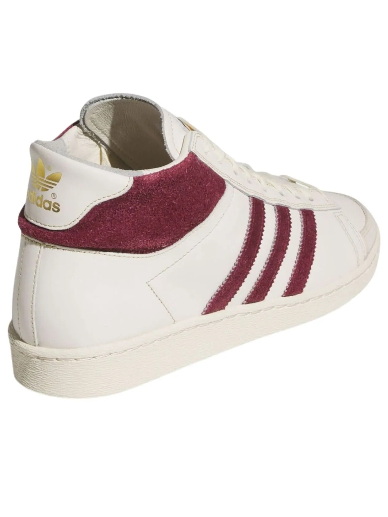 Adidas x Mark Gonzales Jabbar High 'Chalk White Shadow Red' — изображение 4 из 6, белый/красный