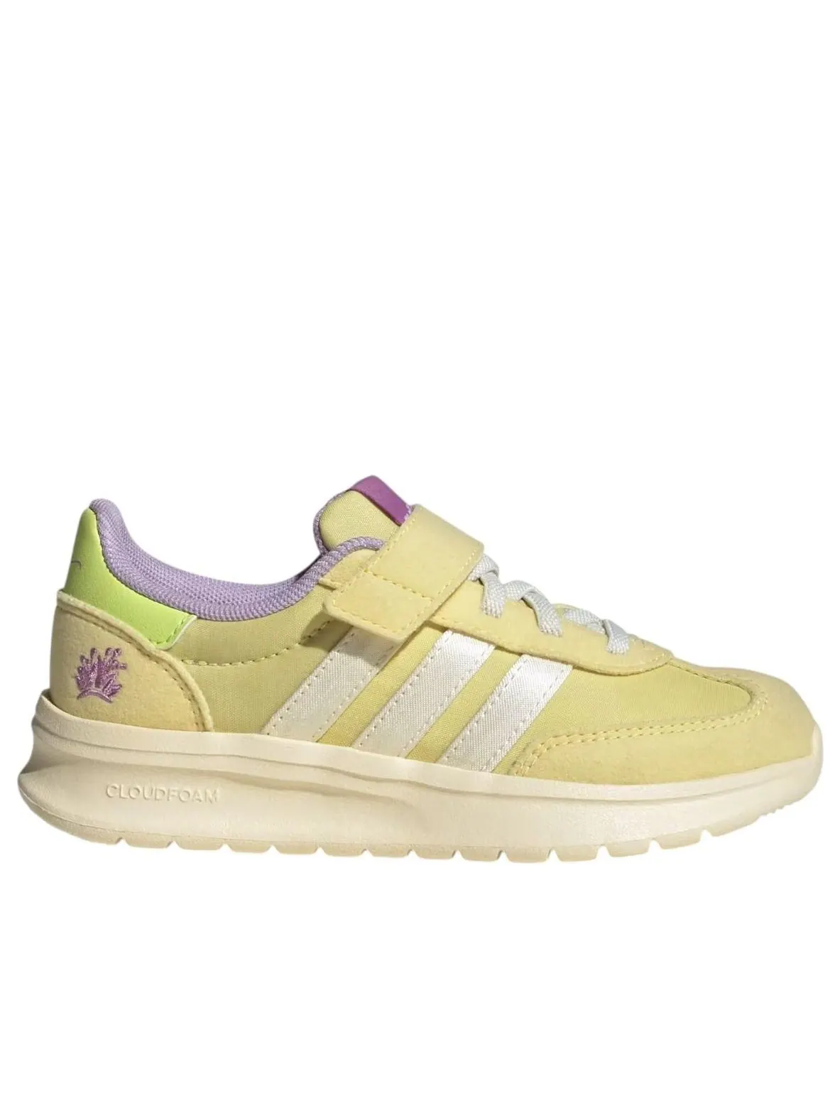 (P.S.) Adidas x Disney Tiana Run 70s 2.0 'Powder Yellow' — изображение 2 из 5, желтый/кремовый белый