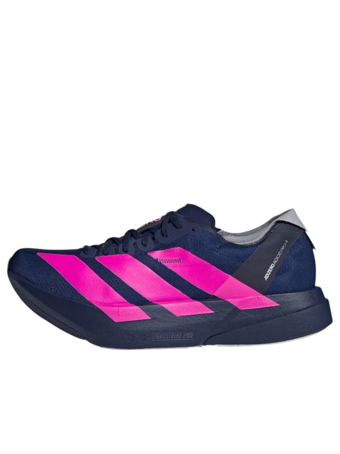Adidas Adizero Adios Pro 4 'Dark Blue Shock Pink' — изображение 1 из 5, темный синий/розовый