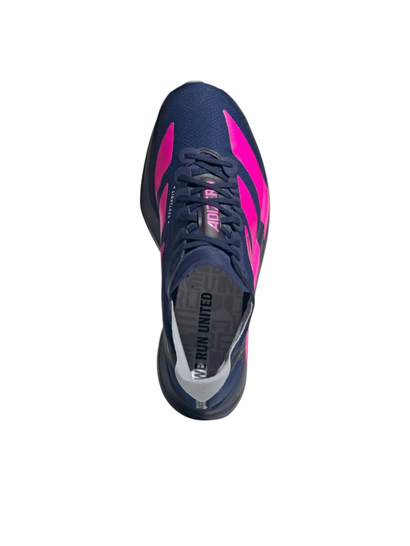 Adidas Adizero Adios Pro 4 'Dark Blue Shock Pink' — изображение 2 из 5, темный синий/розовый