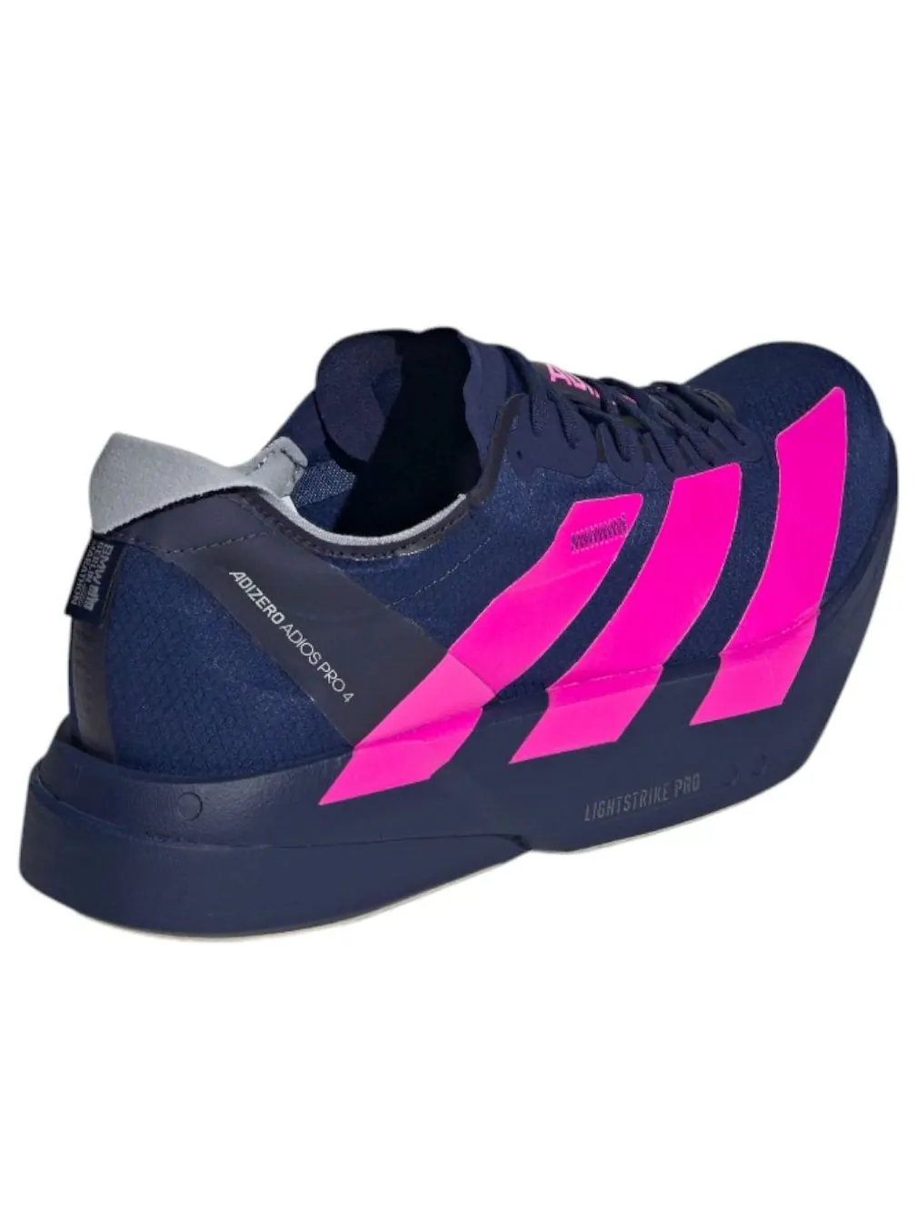 Adidas Adizero Adios Pro 4 'Dark Blue Shock Pink' — изображение 5 из 5, темный синий/розовый