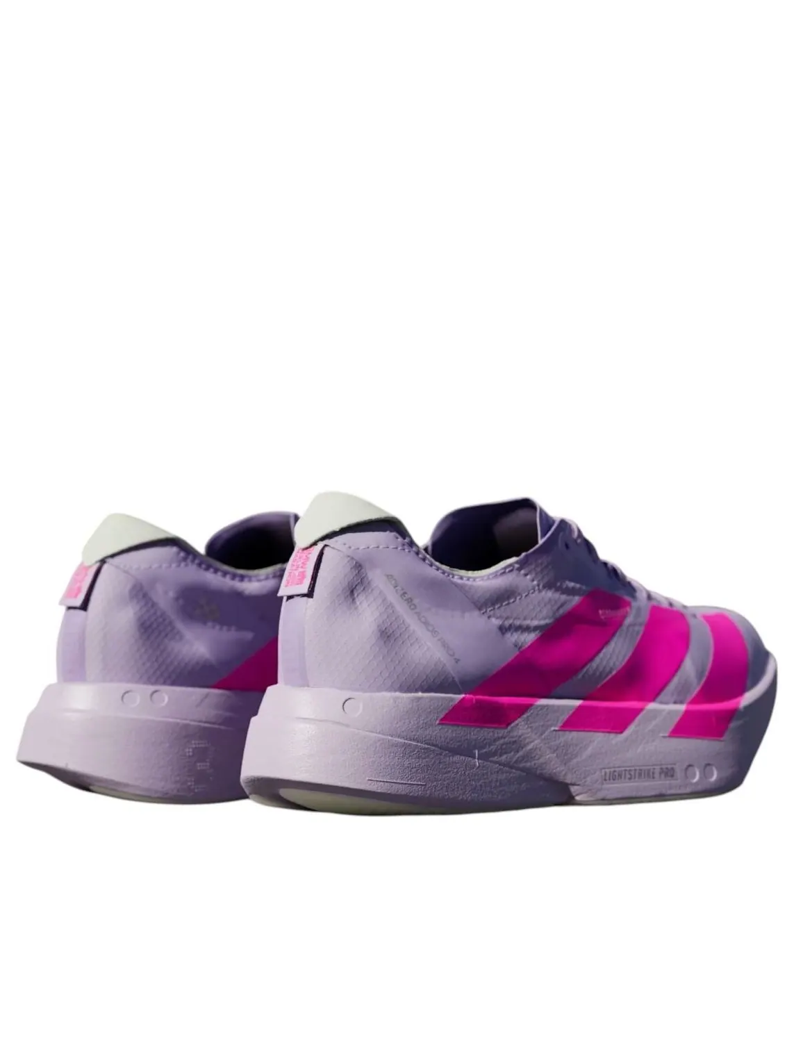 Кроссовки (WMNS) adidas Adizero Adios Pro 4 'Powder Plum Shock Pink' — изображение 3 из 5, фиолетовый