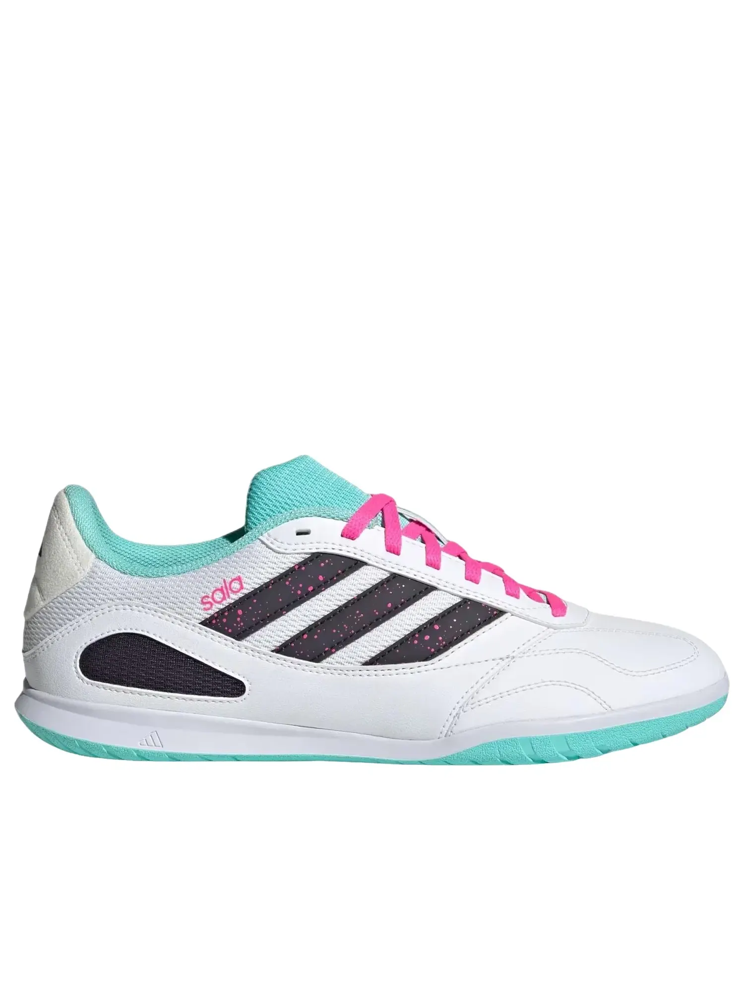 Мужские кроссовки Indoor Soccer с шнуровкой Super Sala Competition 3 Adidas — изображение 2 из 4, белый