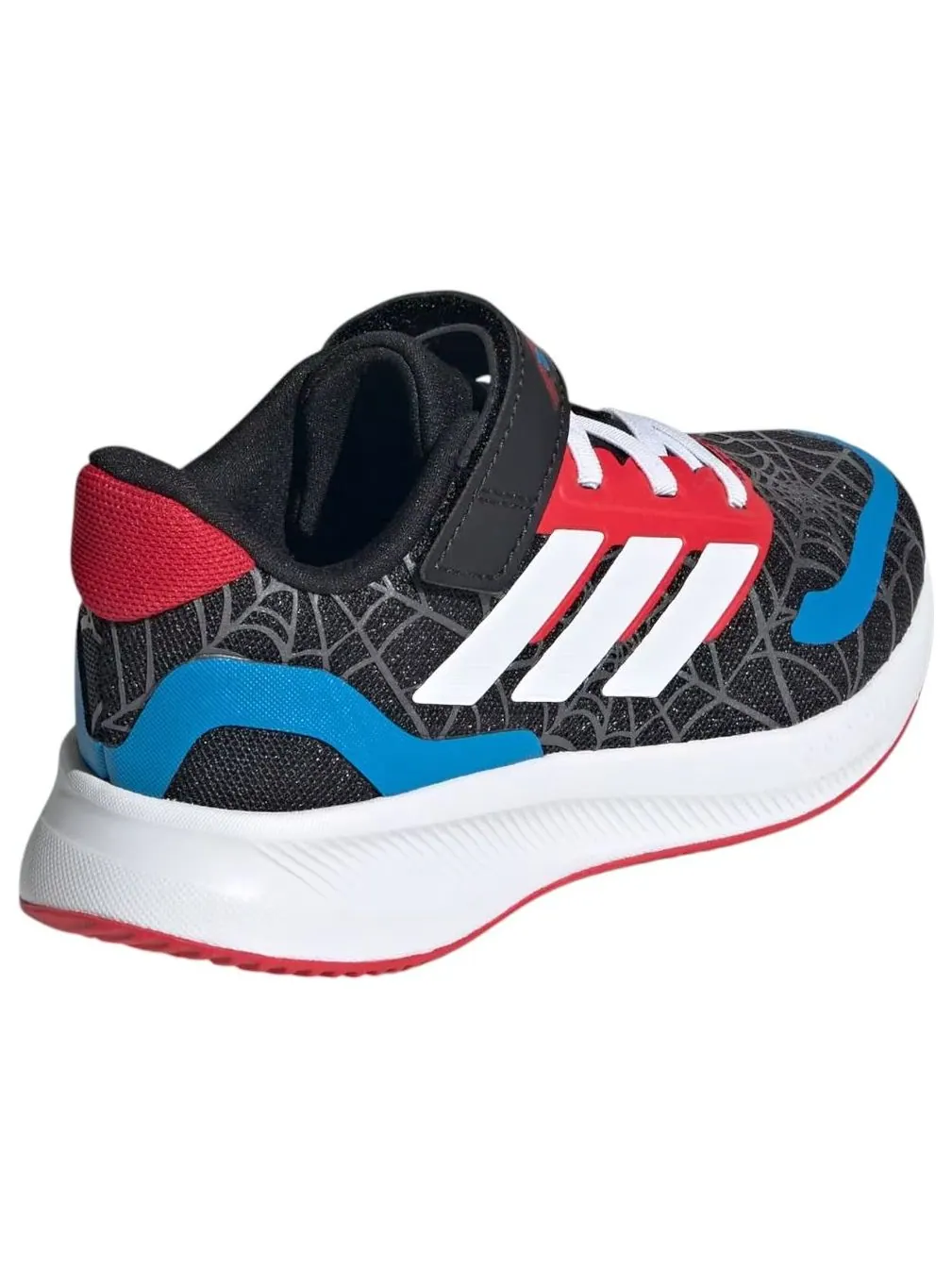 Кроссовки (PS) adidas x Marvel Spider-man Runfalcon 'Core Black White Ruby' — изображение 6 из 6, черный