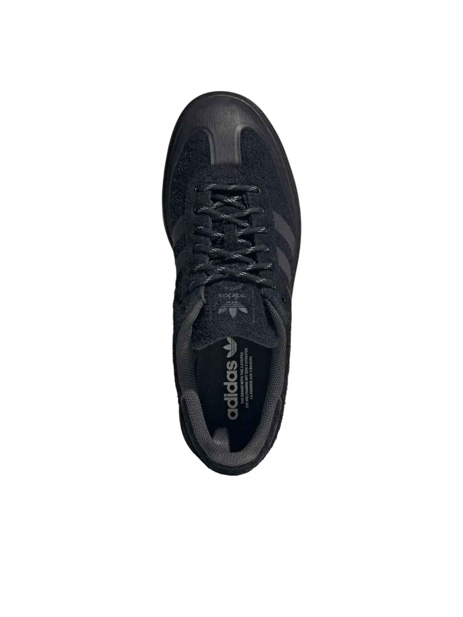 Кроссовки adidas Samba Winter 'Black' — изображение 3 из 6, черный