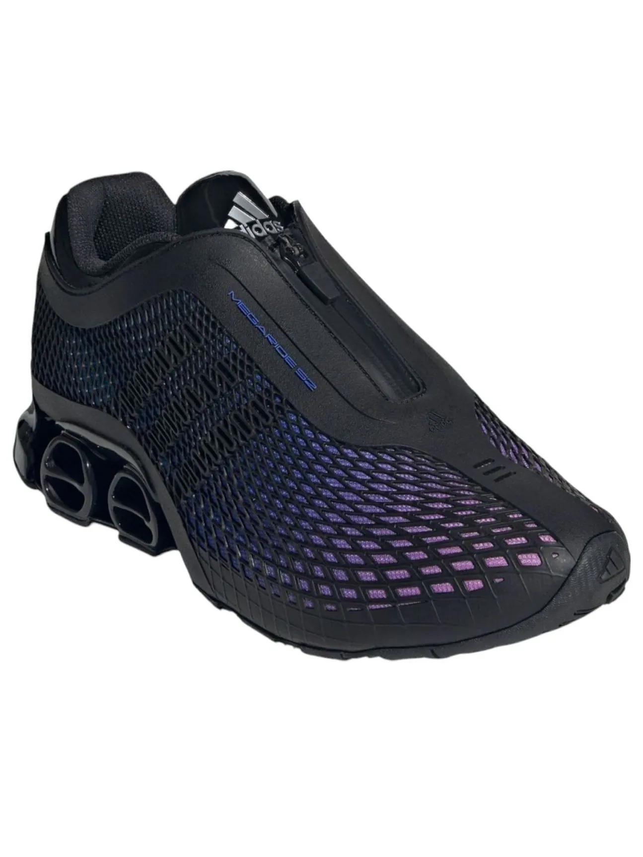 Кроссовки adidas Megaride S2 'Purple Blue' — изображение 2 из 6, черный