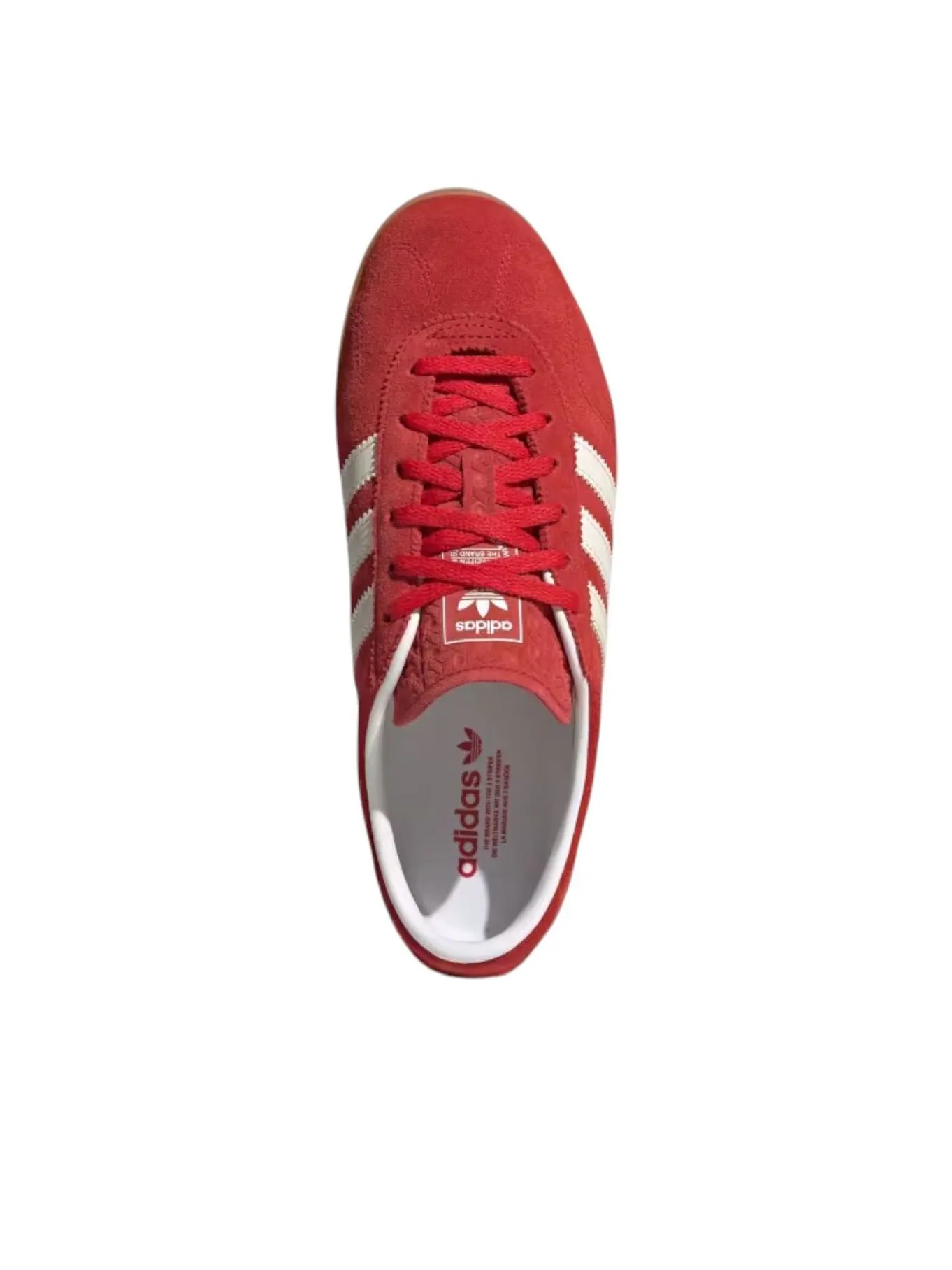 Кроссовки (WMNS) adidas Gazelle Lo Pro 'Better Scarlet White Gum' — изображение 2 из 5, красный