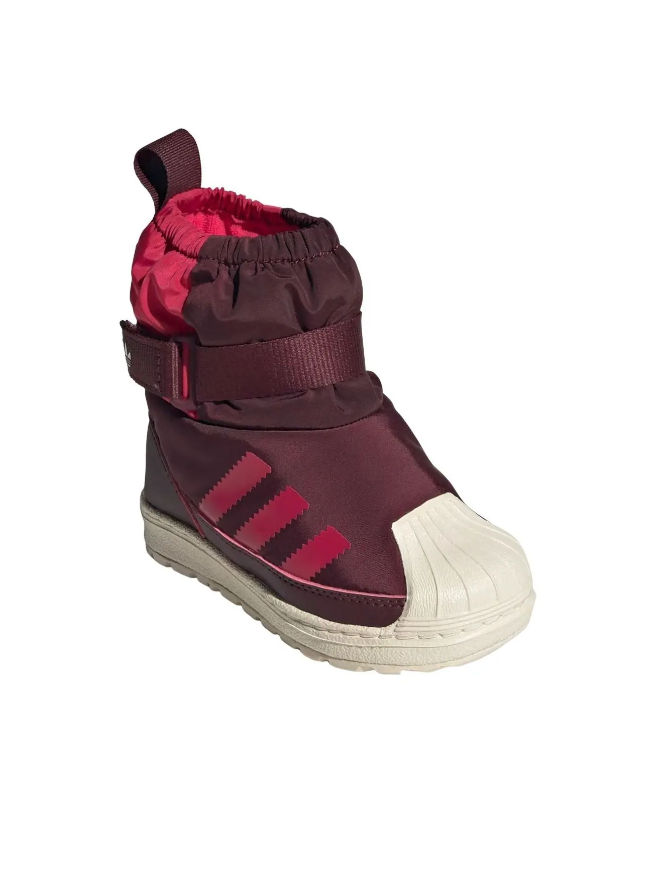 (TD) Ботинки Adidas Originals Superstar 360 'Maroon Ruby Red' — изображение 4 из 5, белый/красный