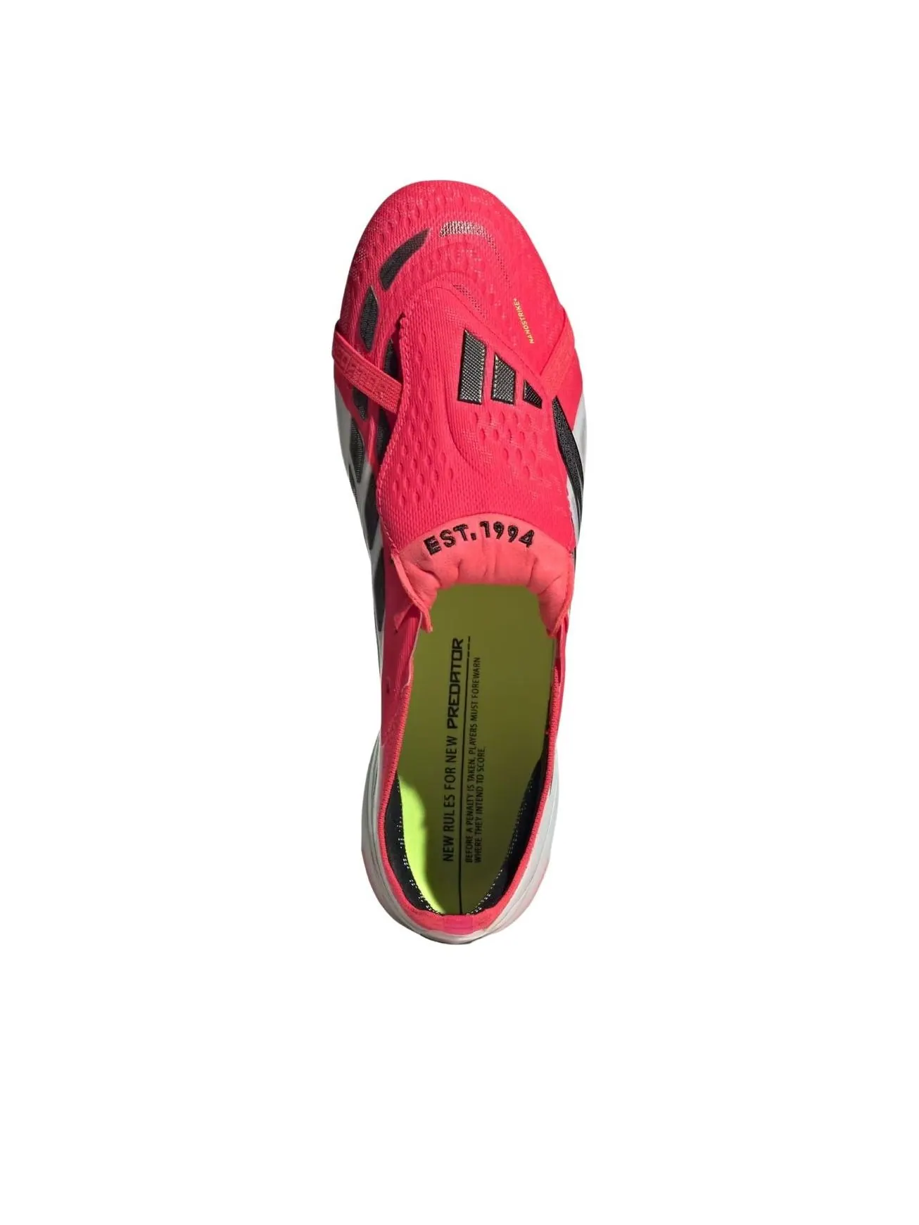 Adidas Predator Elite Fold Over Tongue AG 'Lucid Red Cloud White' — изображение 2 из 5, красный/черный/белый