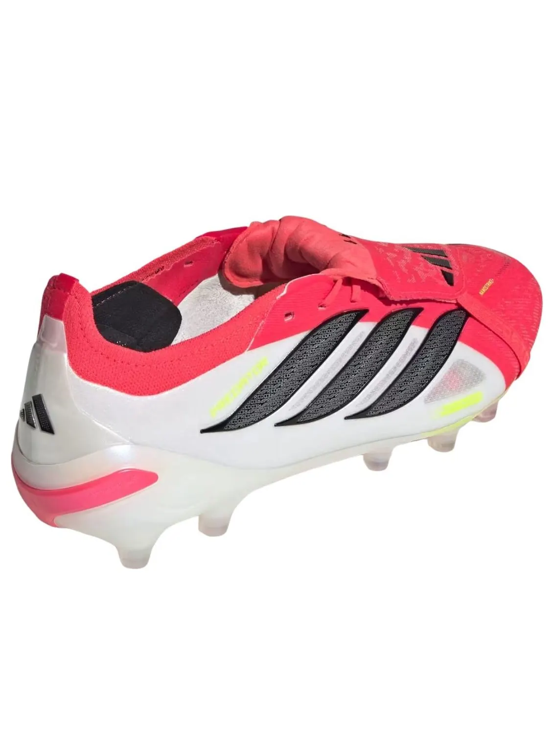 Adidas Predator Elite Fold Over Tongue AG 'Lucid Red Cloud White' — изображение 4 из 5, красный/черный/белый