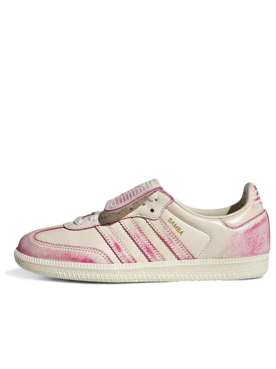 Кроссовки (WMNS) adidas Samba LT 'Distressed Pack Cream White' — изображение 1 из 6, бежевый