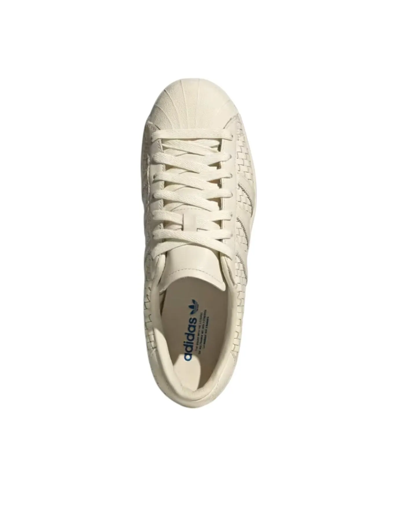 Кроссовки (WMNS) adidas Superstar Vintage 'Cream White' — изображение 2 из 5, белый