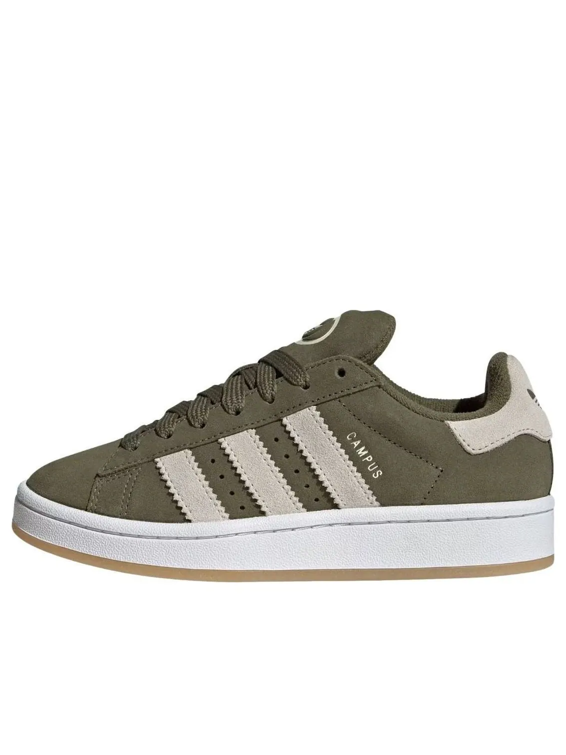 (GS) Adidas Campus 00s 'Medium Dark Khaki Off White' — изображение 1 из 5, темный хаки/белый/белый