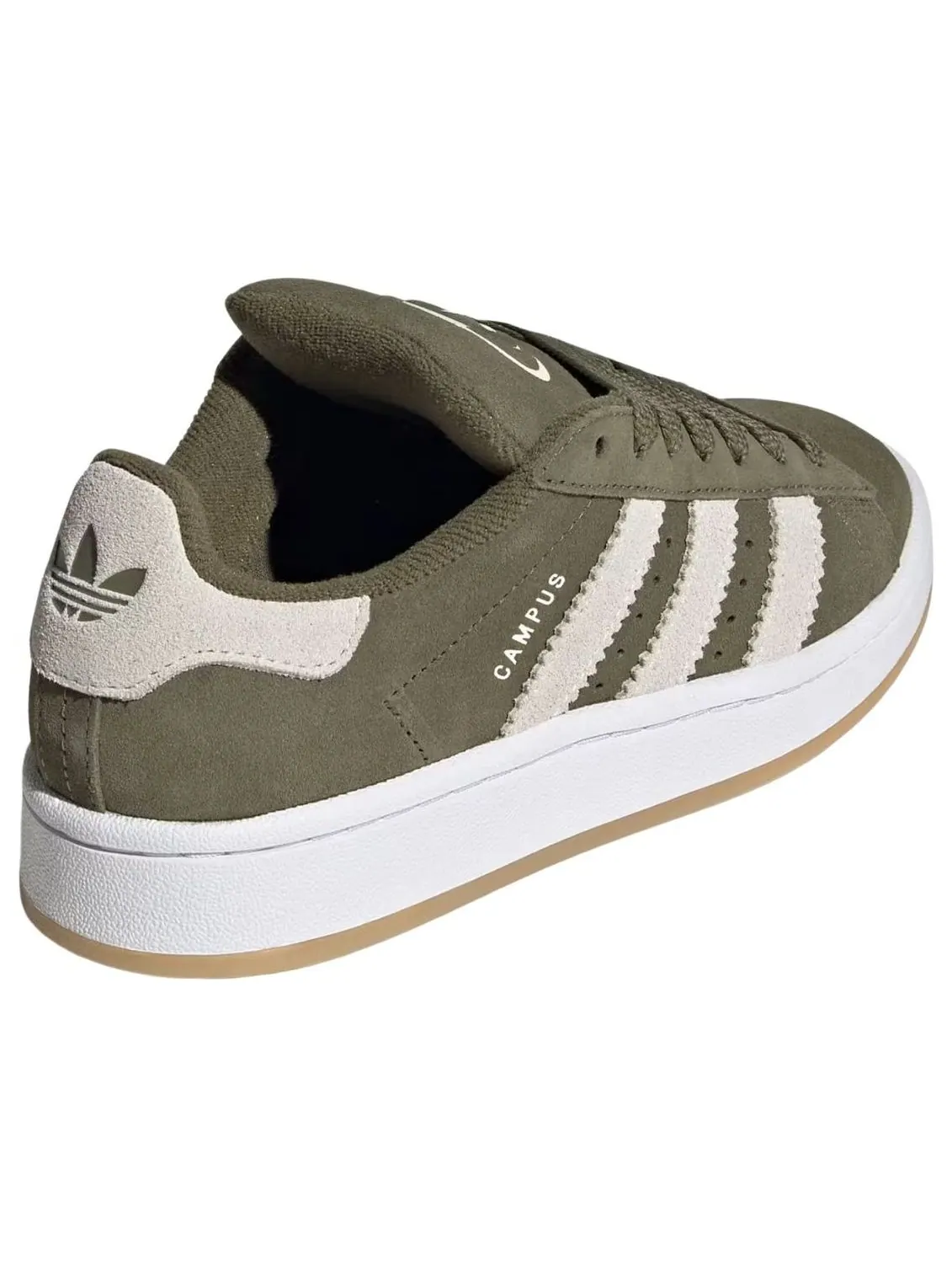 (GS) Adidas Campus 00s 'Medium Dark Khaki Off White' — изображение 5 из 5, темный хаки/белый/белый
