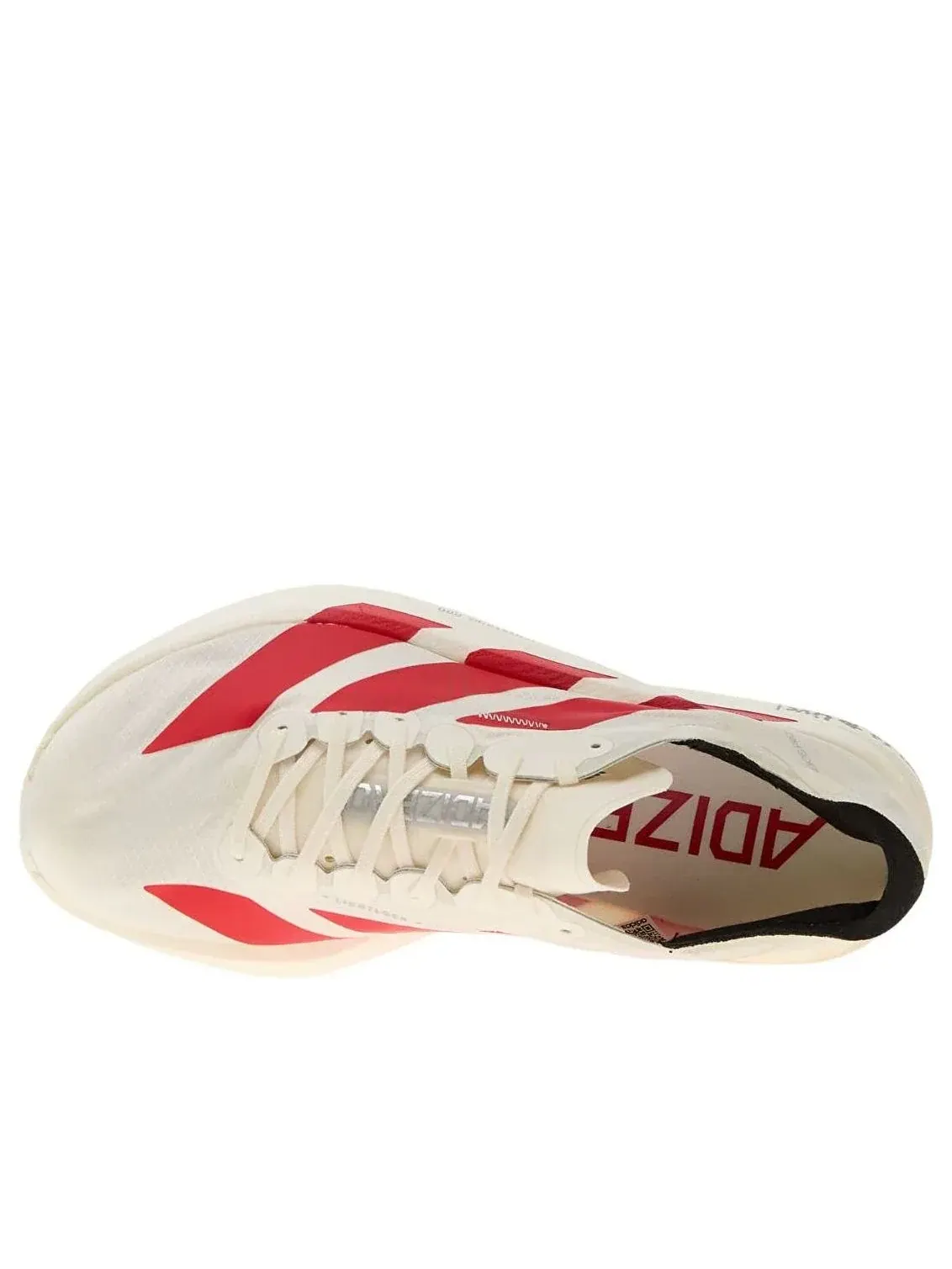 Кроссовки (WMNS) Adidas Adizero Adios Pro 4 'White Better Scarlet Black' — изображение 4 из 5, белый