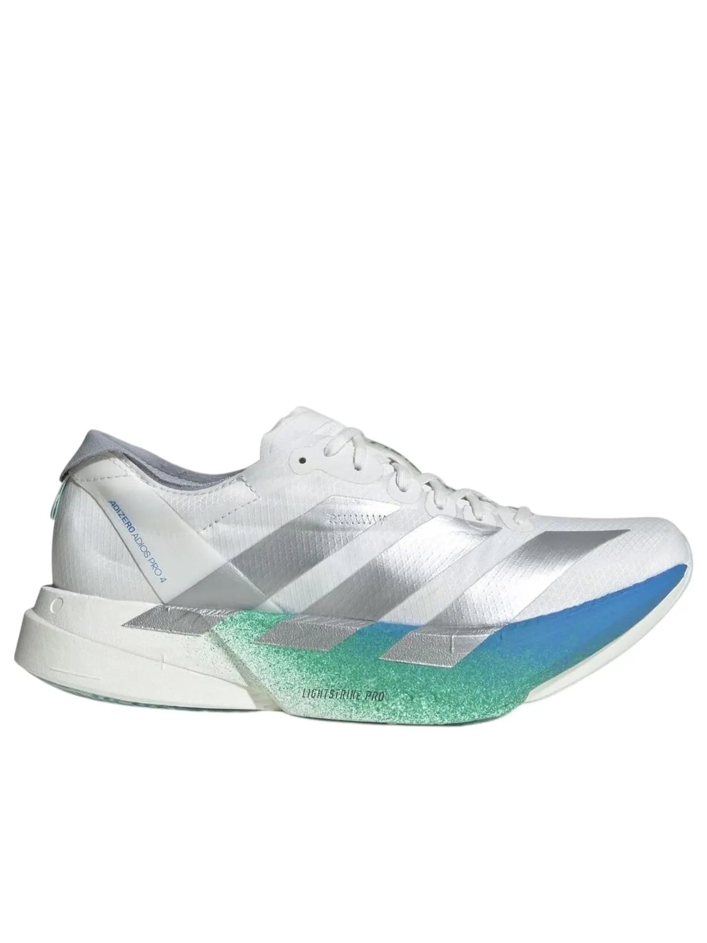 (WMNS) Adidas Adizero Adios Pro 4 'Crystal White Matte Silver Glory Green' — изображение 6 из 6