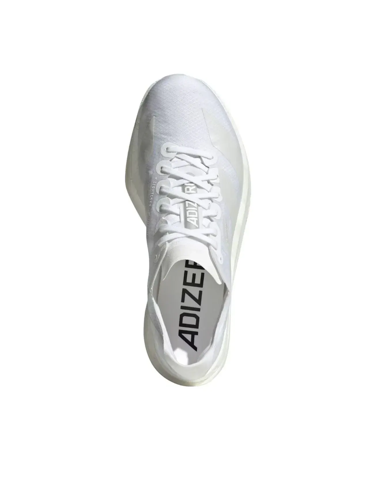 Кроссовки (WMNS) Adidas Adizero Adios Pro 4 'White Zero Metalic' — изображение 2 из 5, белый