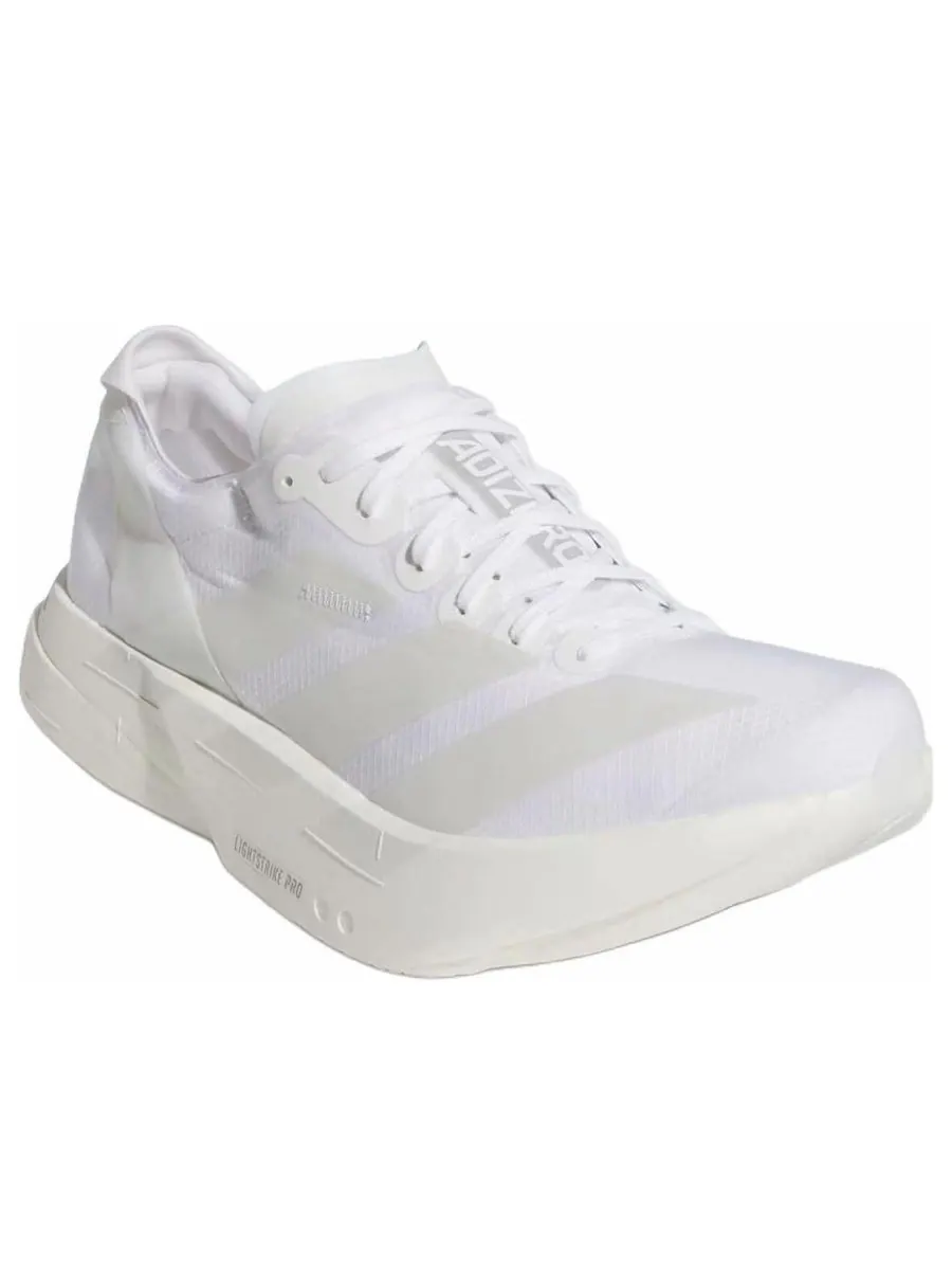 Кроссовки adidas Adizero Adios Pro 4 'Cloud White Zero Metalic Crystal White' — изображение 3 из 6, белый