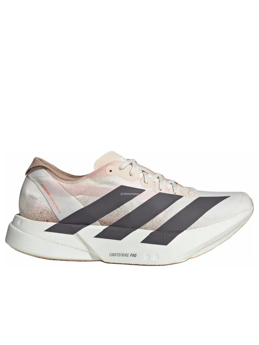 Кроссовки adidas Adizero Adios Pro 4 'Chalk White Grey Strata' — изображение 2 из 5, белый