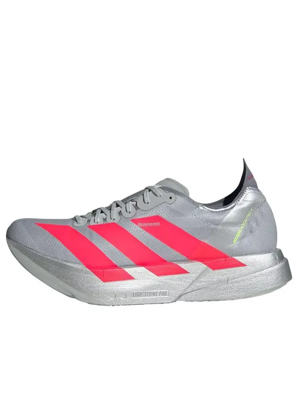 Кроссовки adizero adios pro 4 'silver metallic lucid red' Adidas — изображение 1 из 4