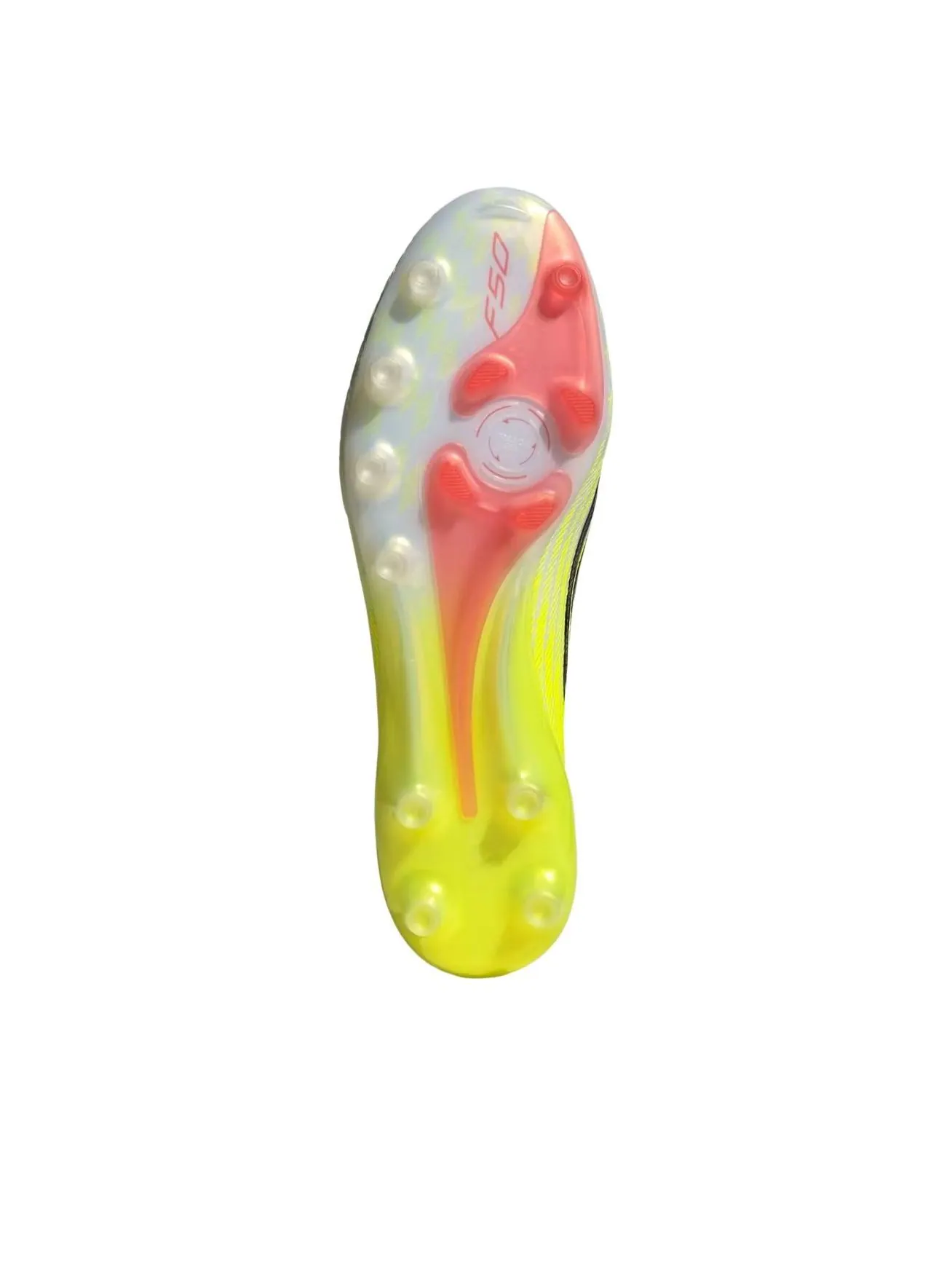 Adidas F50 Elite AG 'Team Solar Yellow' — изображение 3 из 5, желтый/черный/красный