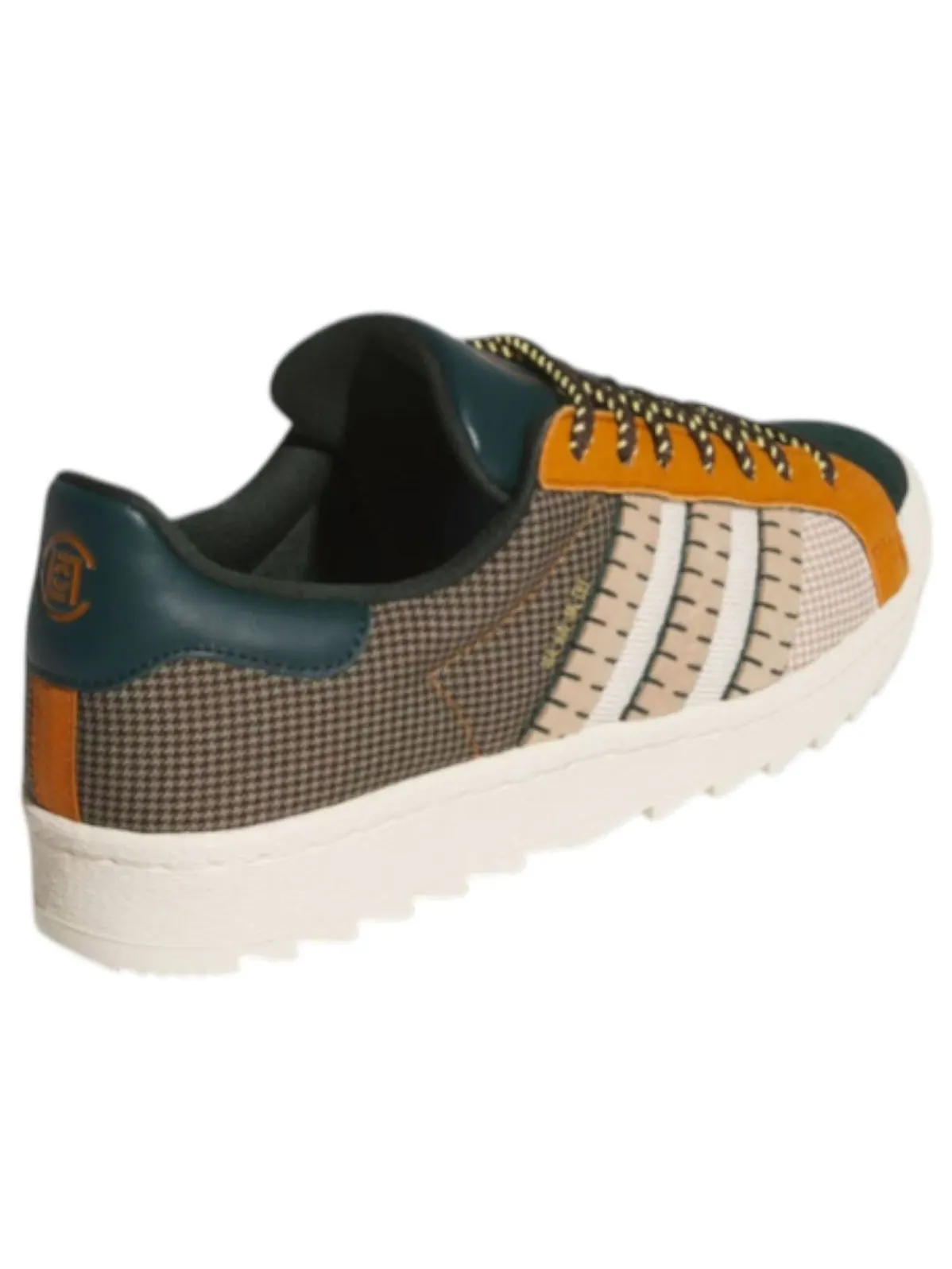 Adidas x CLOT Superstar 'Patchwork' — изображение 3 из 6, белый/песочный