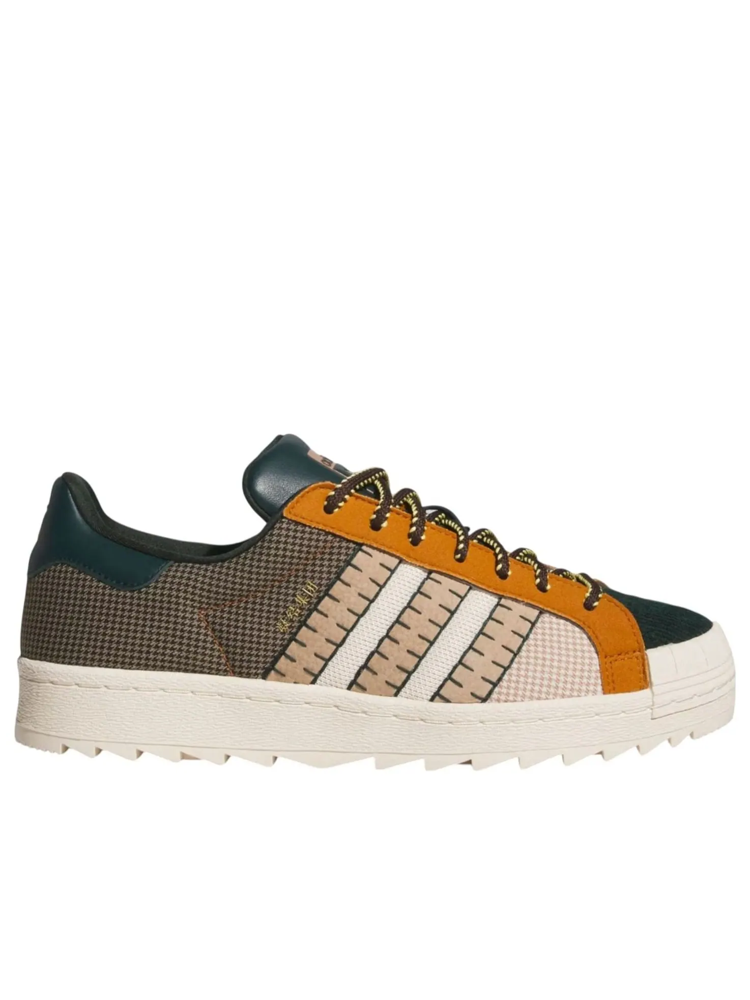 Adidas x CLOT Superstar 'Patchwork' — изображение 6 из 6, белый/песочный
