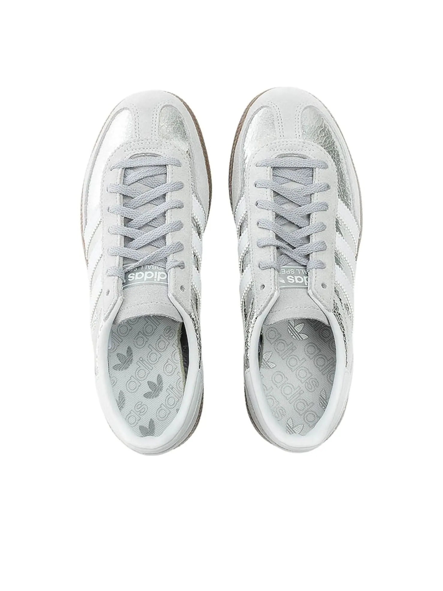 Adidas Originals Handball Spezial Silver White — изображение 5 из 6, серебристый/белый