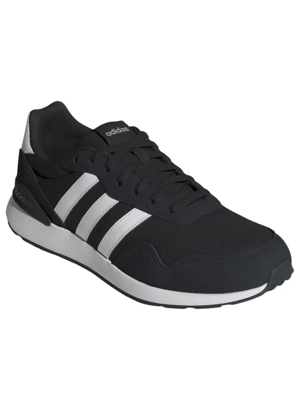 Кроссовки Adidas Run 60s 4.0 'Black White' — изображение 4 из 5, черный/белый